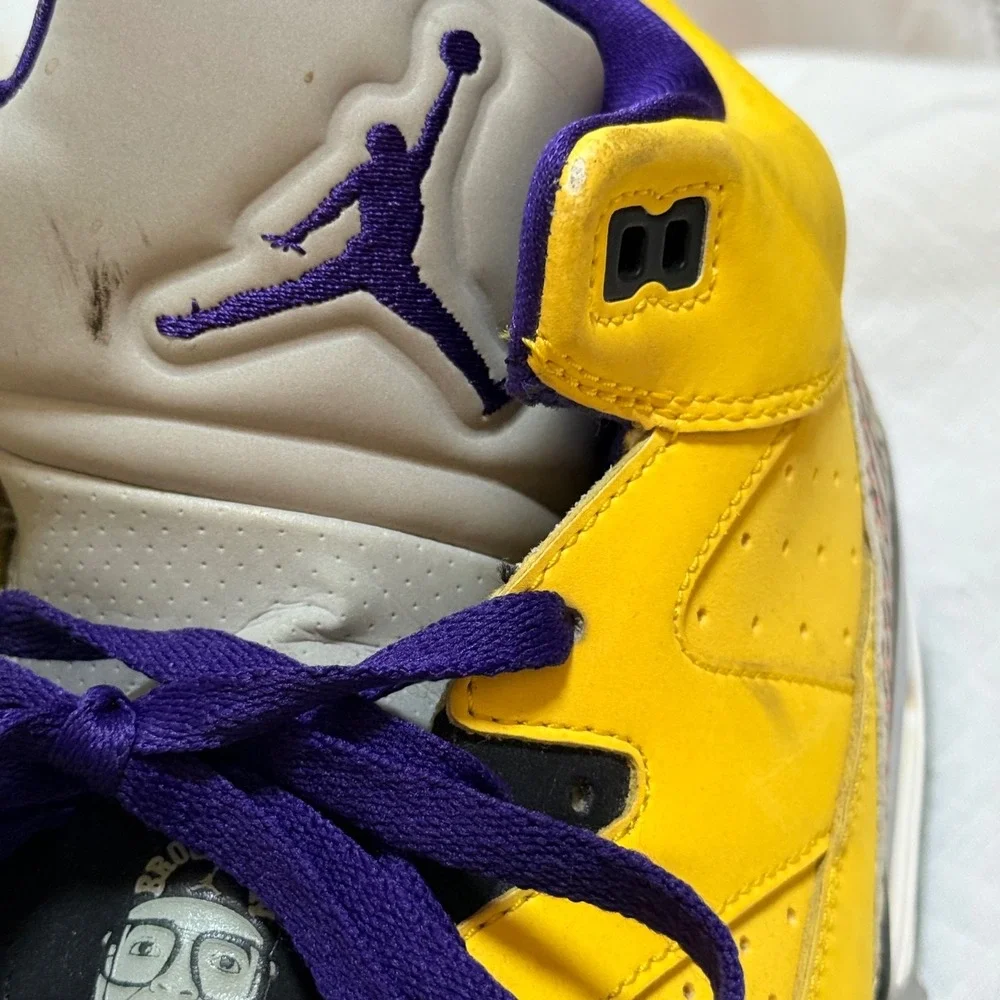 Jordan Son of Mars 10.5 Yellow Tour Yellow Grape Ice Elephant Print 580603-708
